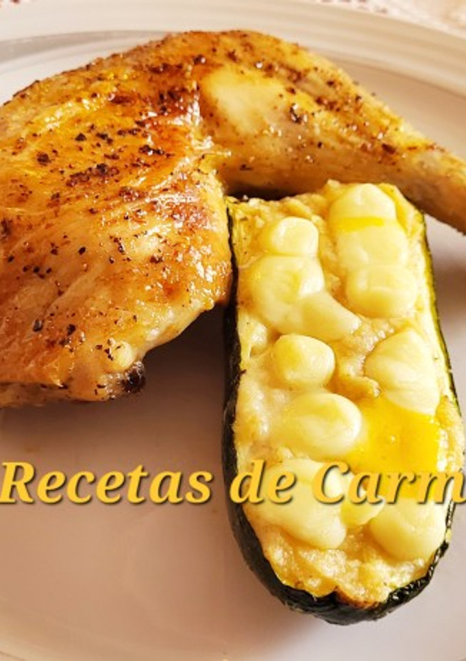 Una foto de Pollo asado especiado