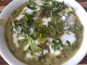 A picture of spinach kofta