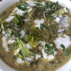 A picture of Lakhnavi kofta curry.