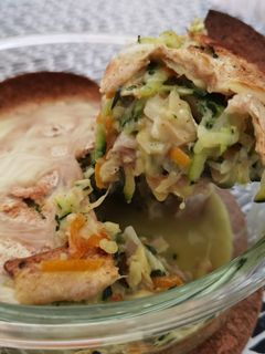 Foto de Bacalhau Espiritual com Courgete
