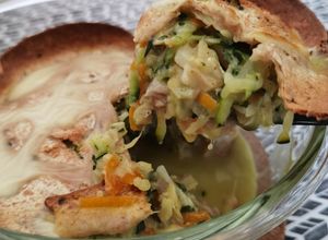 Foto de Bacalhau Espiritual com Courgete