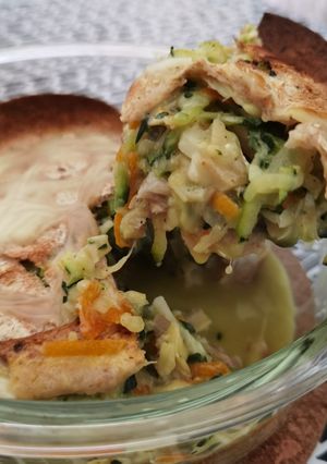 Foto de Bacalhau Espiritual com Courgete