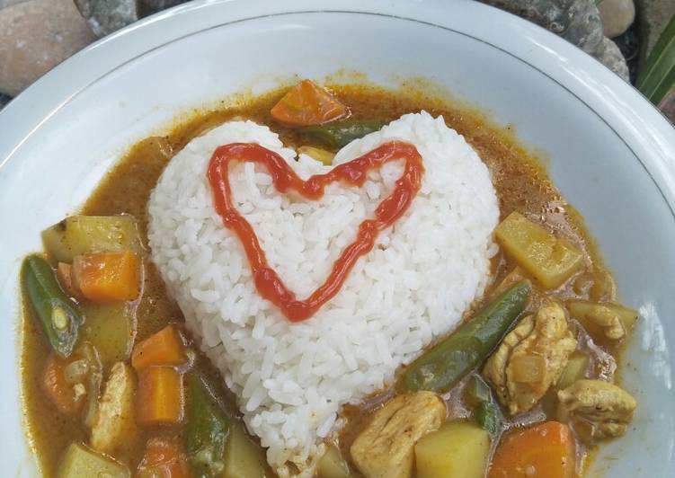 Cara Mudah Di RumahJAPANESE CURRY|karē raisu  (カレーライス)