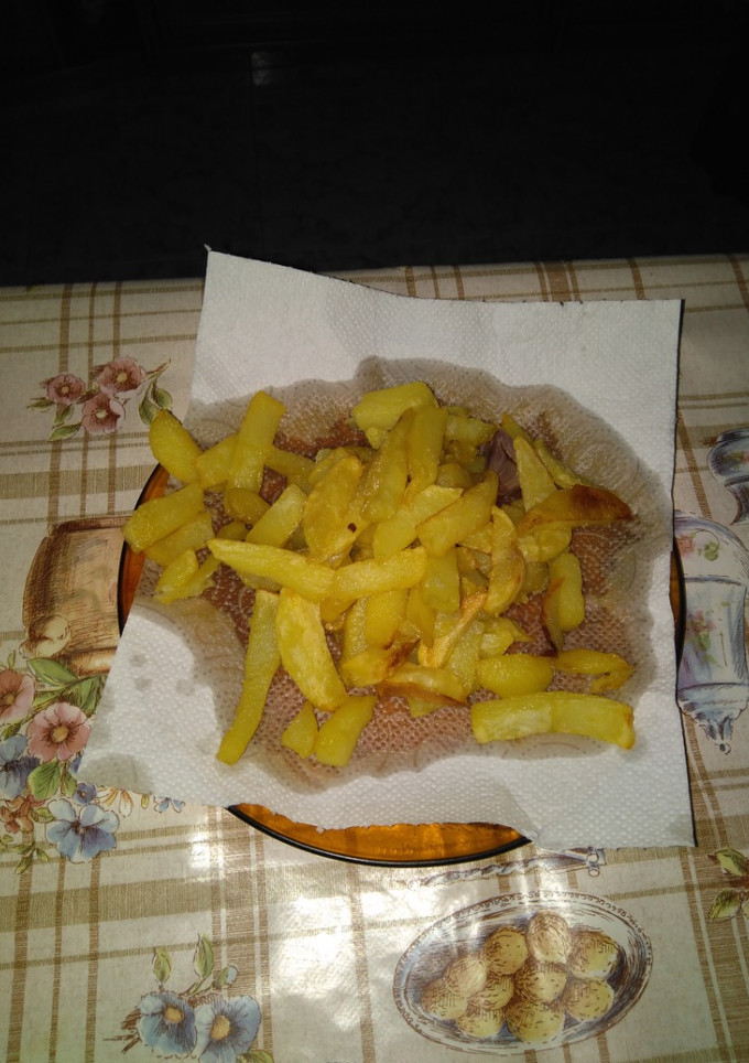 Una foto de Patatas fritas crujientes