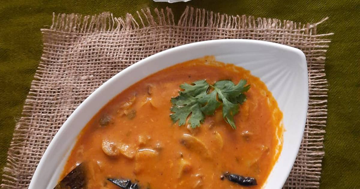 Mushroom curry Recipe by renu bhasin - Cookpad