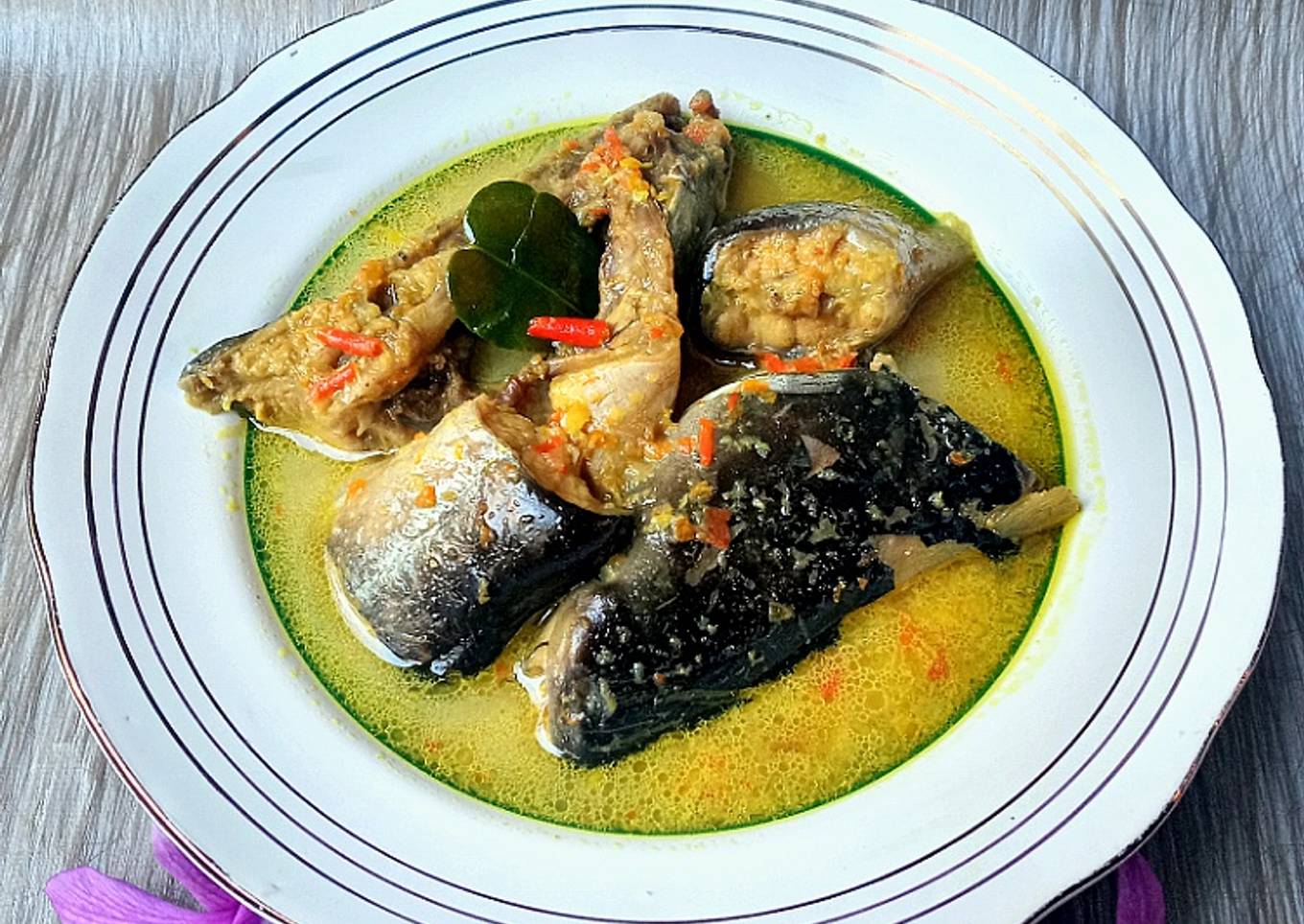 Gulai Kepala Ikan Patin