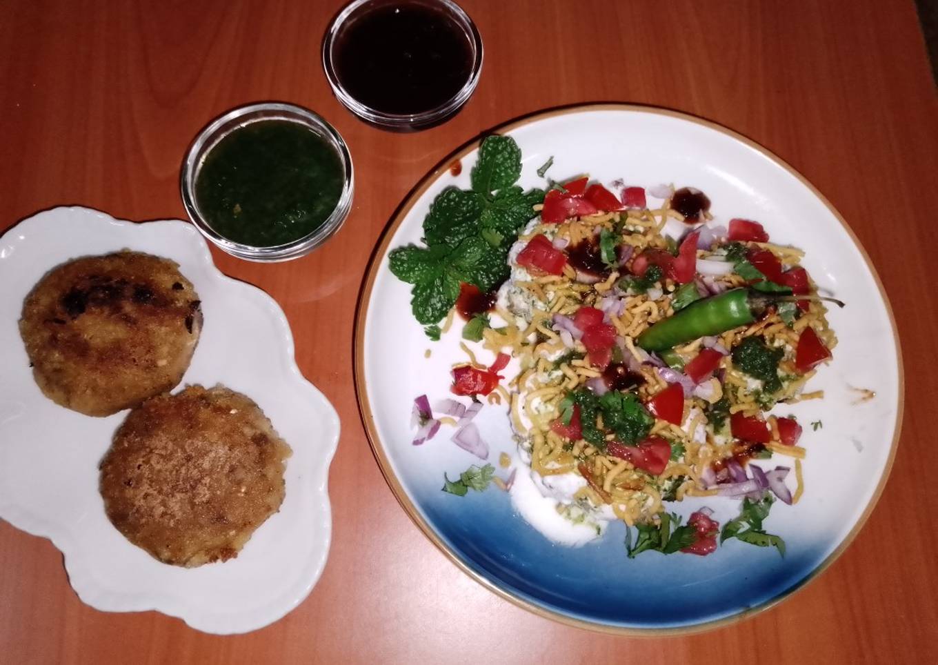 Aloo tikki Chaat π
π§
π§π½