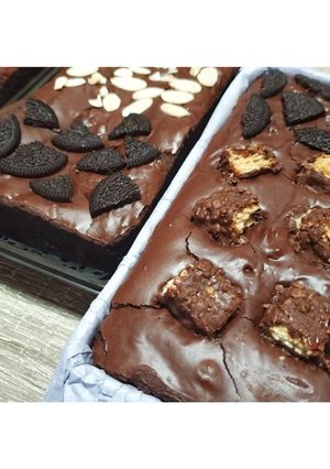 Foto resep Shiny Fudgy Brownies