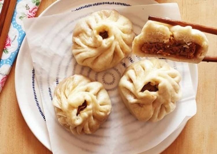 Recipe of Homemade Steamed Buns