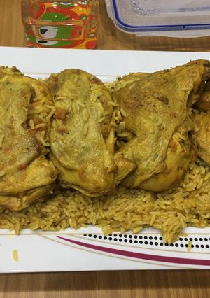 صورة لوصفة كبسة فراخ