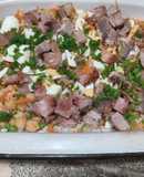 Ensalada 🥗 Tipo ropa vieja