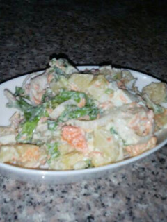 A picture of Potato salad.