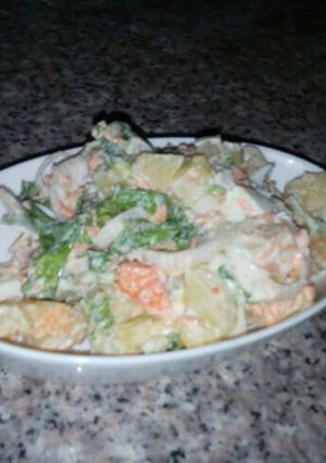 A picture of Potato salad.