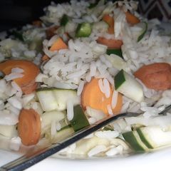 A picture of Veggies rice.