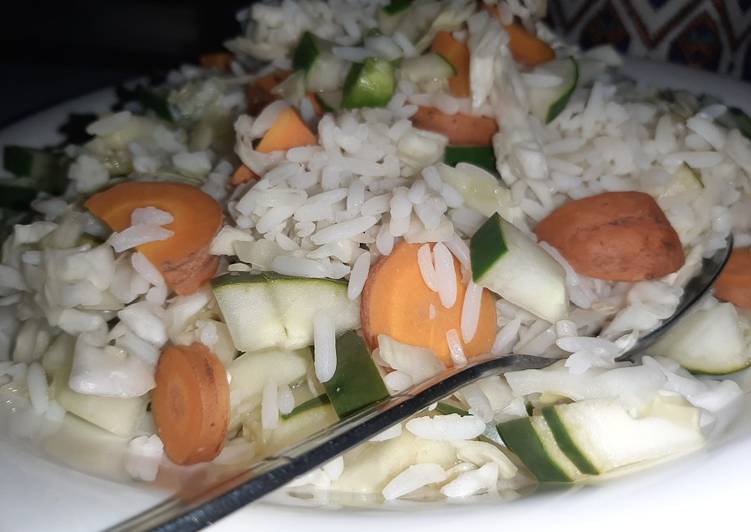 Recipe of Any-night-of-the-week Veggies rice
