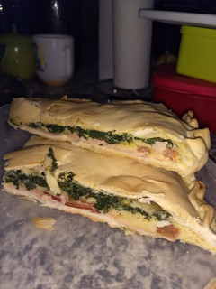 Una foto de Tarta de espinaca