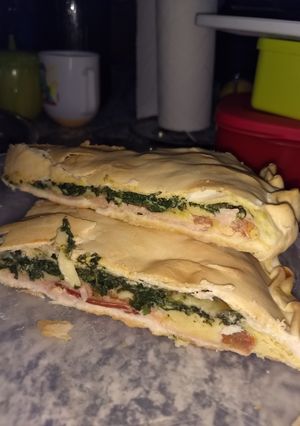 Una foto de Tarta de espinaca
