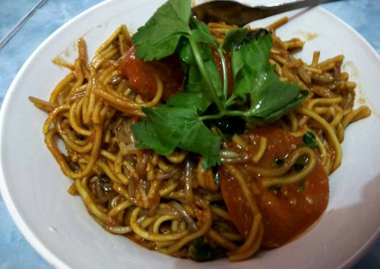 Resep Mie Becek yang Bikin Ngiler