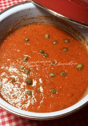Foto principal de Salsa de tomate frito. especial para carnes a la brasa