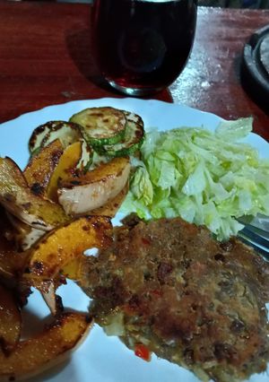 Una foto de Hamburguesas de lentejas