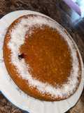 Torta de coco y dulce de leche