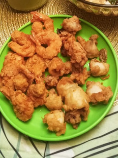 Foto resep 🍤🦑 Udang cumi crispy