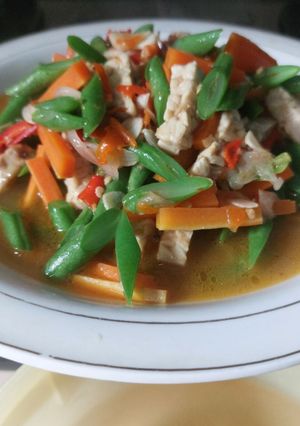 Foto resep Tumis buncis tempe