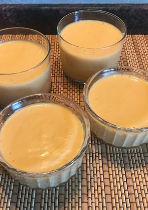 Una foto de Crema de albaricoques
