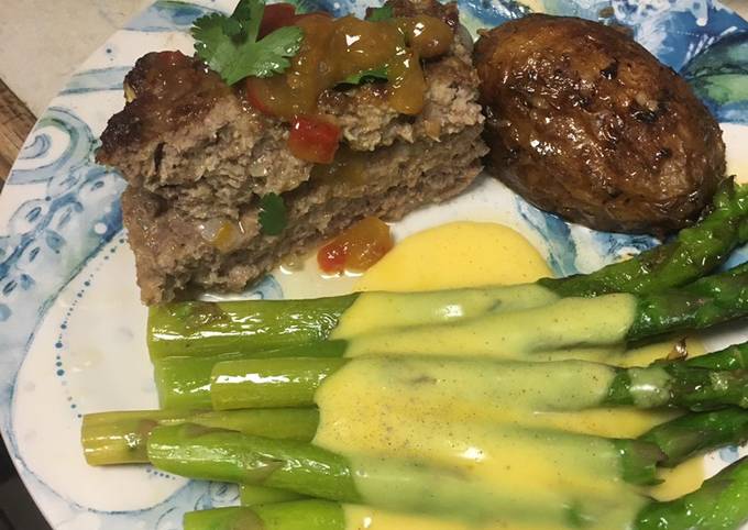 Steps to Make Favorite Minute Mango Meatloaf