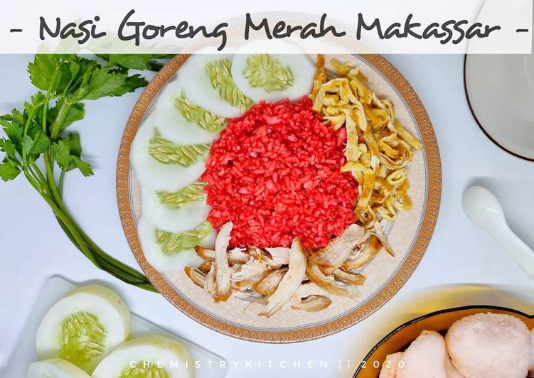 makanan Nasi Goreng Merah Makassar Anti Gagal