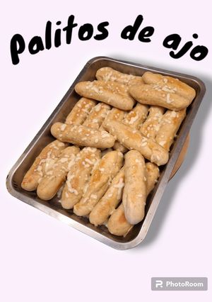 Una foto de Palitos de ajo