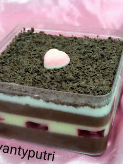 Foto resep Pudding Blackforest