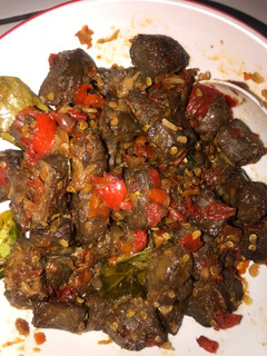 Foto resep Oseng paru mercon