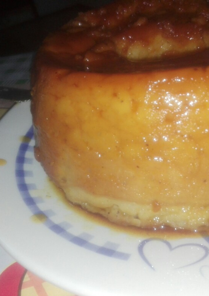 Una foto de Budín de pan suave, fácil y económico