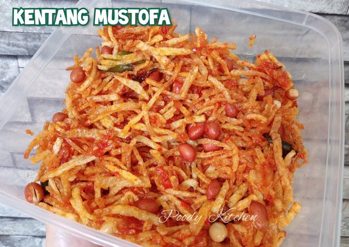 Bagaimana cara bikin Kentang Mustofa yang gurih