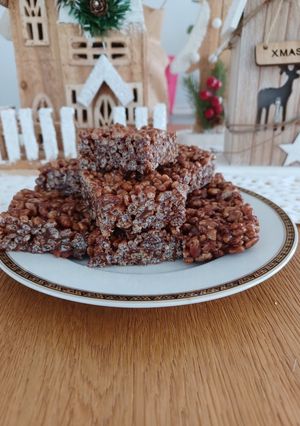 Φωτογραφία της συνταγής Rice krispies bars με 3 υλικά!