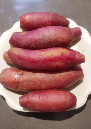 A picture of Orange Color Sweet Potato.
