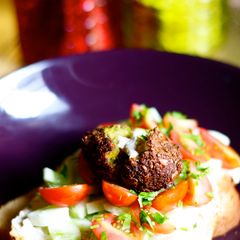 A picture of Lebanese Falafel.