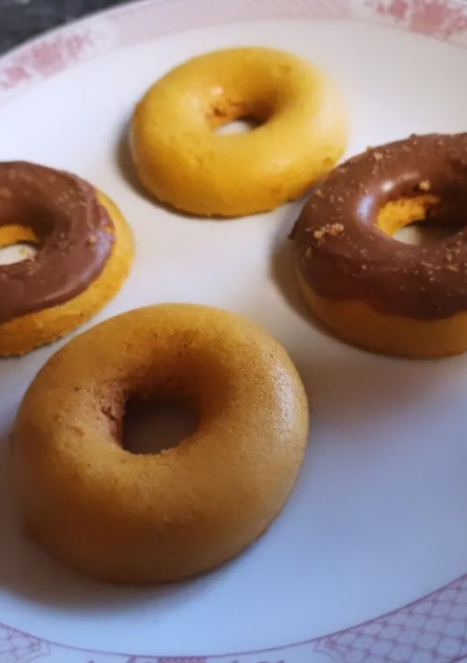 Una foto de Donuts de zanahoria