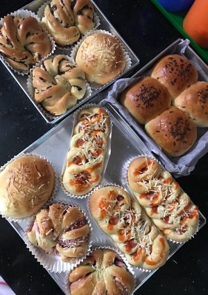 Foto resep Roti manis aneka rasa