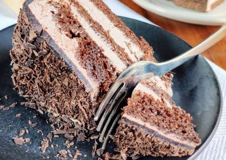 Steps to Make Ultimate Rich chocolate cake