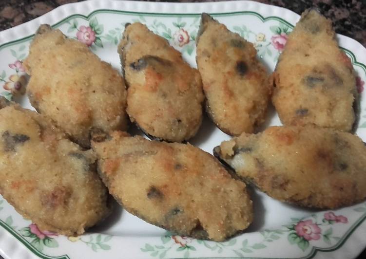 Mejillones rellenos (tigres)