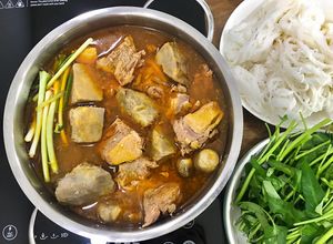 Hình của món Vịt nấu chao.