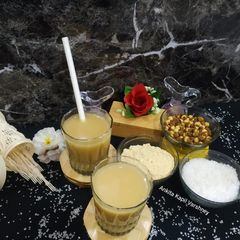 A picture of Sattu (Sharbat).