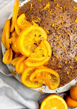 A picture of Chocolate Orange Cake.