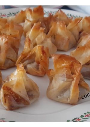 Una foto de Baklava en saquitos