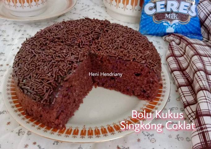 Bolu Kukus Singkong Coklat🍰