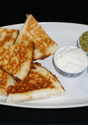 A picture of Beef and Cheese Quesadillas.