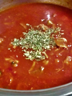 Una foto de Salsa de Tomate🍅Frito con Pollo🍗para Pastas🍝!!!