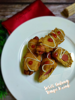 Foto resep Sosis Gulung Tempe Kriuk